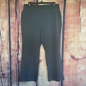 Lands' End - Activewear wide-leg stretch pants